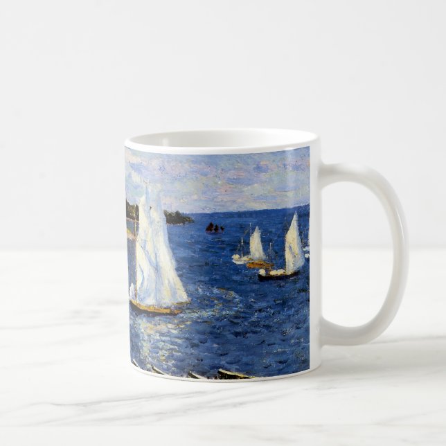 Caneca De Café Mahone Bay por William Glackens (Direita)