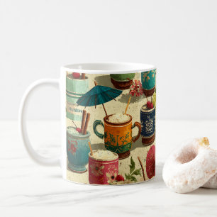 Caneca De Café Mai Tais de Pôr do Sol