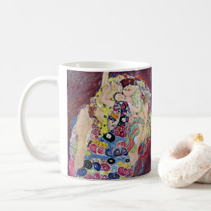 Caneca De Café Maiden (Virgem), Gustav Klimt, Vintage Art Nouveau