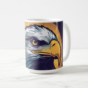 Caneca De Café Maiestoso Bald Eagle