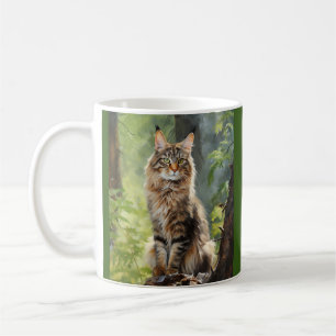 Caneca De Café Maine Coon cat