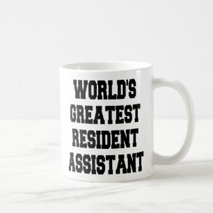 Caneca De Café Maior Assistente Residente do Mundo