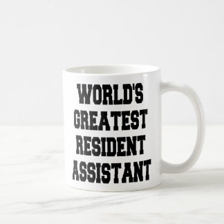Caneca De Café Maior Assistente Residente do Mundo