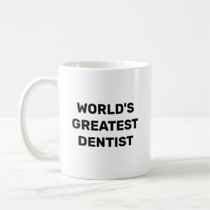 Caneca De Café Maior Dentista do Mundo