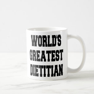 Caneca De Café Maior Dietitiano do Mundo
