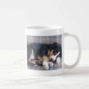 Caneca De Café maior filhote de cachorro suíço do cão da montanha
