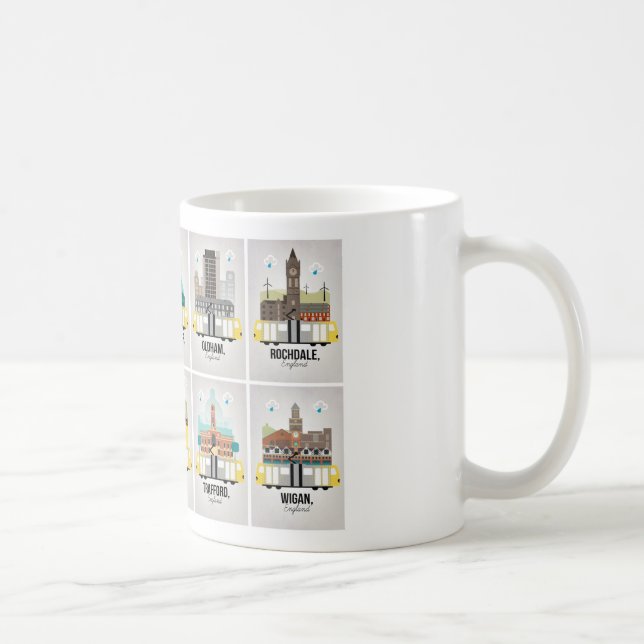 Caneca De Café Maior Manchester (Direita)