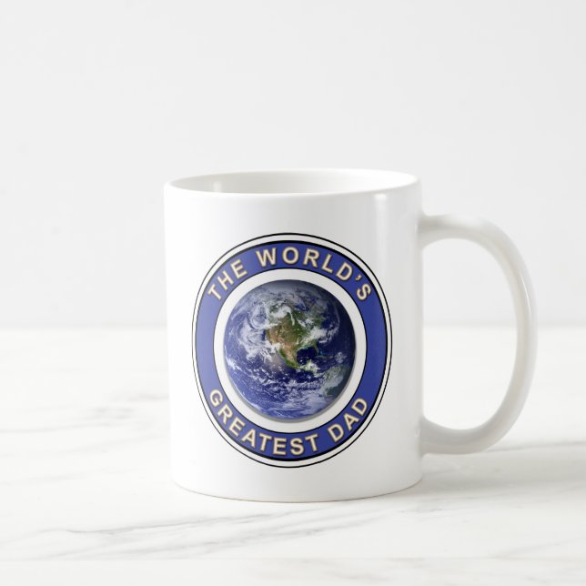 Caneca De Café Maior Pai do mundo (Direita)