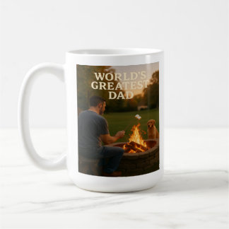 Caneca De Café Maior Pai do Mundo - Edição Fireside