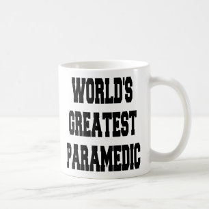 Caneca De Café Maior paramédico do Mundo