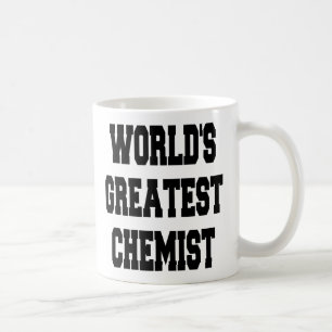 Caneca De Café Maior Químico do Mundo