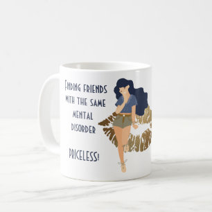 Caneca De Café Mais Amigos Engraçados Com Mesmo Presente De Pertu