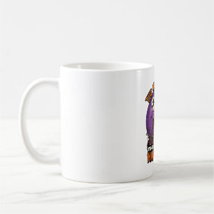Caneca De Café Mais Assustadora Casa Assombrada de Halloween Brux
