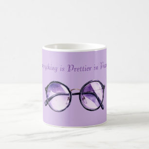 Caneca De Café Mais Bonita de Roxo