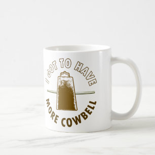 CANECA DE CAFÉ MAIS COWBELL