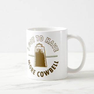 CANECA DE CAFÉ MAIS COWBELL