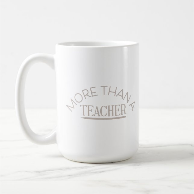 Caneca De Café Mais do que um professor! (Esquerda)
