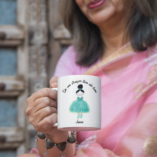 Caneca De Café Mais Forte Do Que Sabia Que O Câncer de ovário E