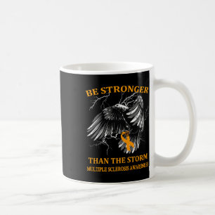 Caneca De Café Mais Forte Que A Tempestade Esclerose Múltipla