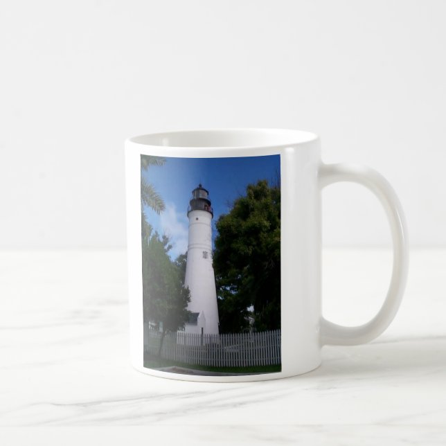 Caneca De Café mais lighthouse_keywest, mais lighthouse_keywest, (Direita)