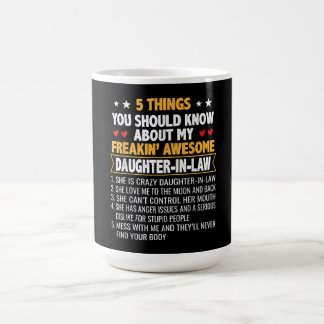 Caneca De Café Mais Longe E Mãe Na    LeiDa Filha Na Lei