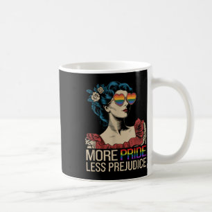 Caneca De Café Mais Orgulho Menos Orgulho de Preconceito Mês Lgbt