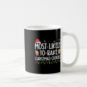Caneca De Café Mais Propenso a Comprar Biscoitos de Natal Fun Byk