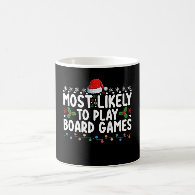 Caneca De Café Mais propenso a jogar jogos de Conselho na família (Centro)
