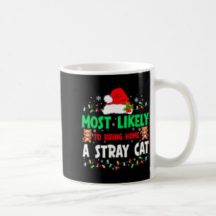 Caneca De Café Mais Propenso a Levar para Casa um Gato de Rua que