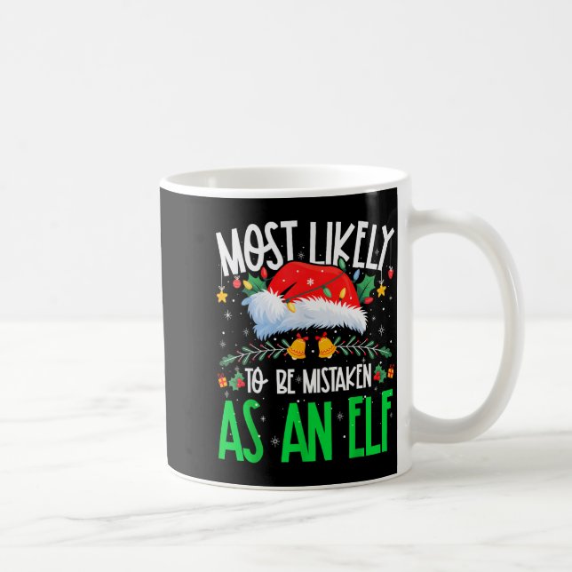 Caneca De Café Mais Provável De Ser Confundido Como Um Elfo Diver (Direita)