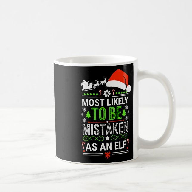 Caneca De Café Mais Provável De Ser Confundido Como Uma Camiseta  (Direita)
