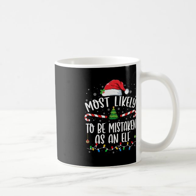 Caneca De Café Mais Provável De Ser Errado Como Cristo Da Família (Direita)