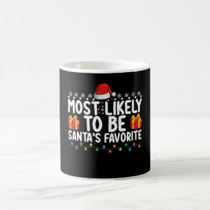 Caneca De Café Mais Provável de Ser o Feriado de Natal Favorito d
