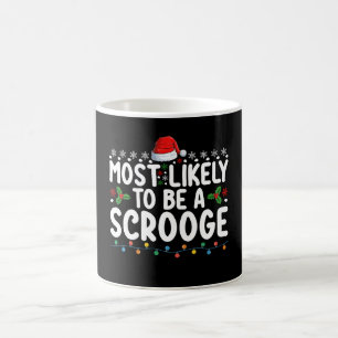 Caneca De Café Mais Provável De Ser Um Avarento Piada Família Cor