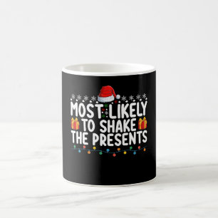 Caneca De Café Mais Provável Para Agitar Os Presentes Holida De N