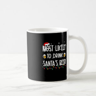 Caneca De Café Mais Provável Para Beber Beers De Natal Drinki