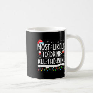 Caneca De Café Mais Provável Para Beber Toda A Família De Vinhos