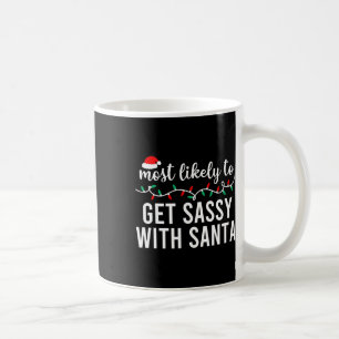 Caneca De Café Mais Provável Para Camisas De Natal Que Correspond
