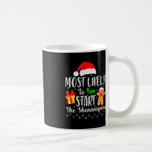 Caneca De Café Mais Provável Para Começar A Diversão Da Família S