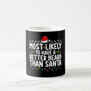 Caneca De Café Mais Provável Ter Uma Barba Melhor Do Que a do Pap