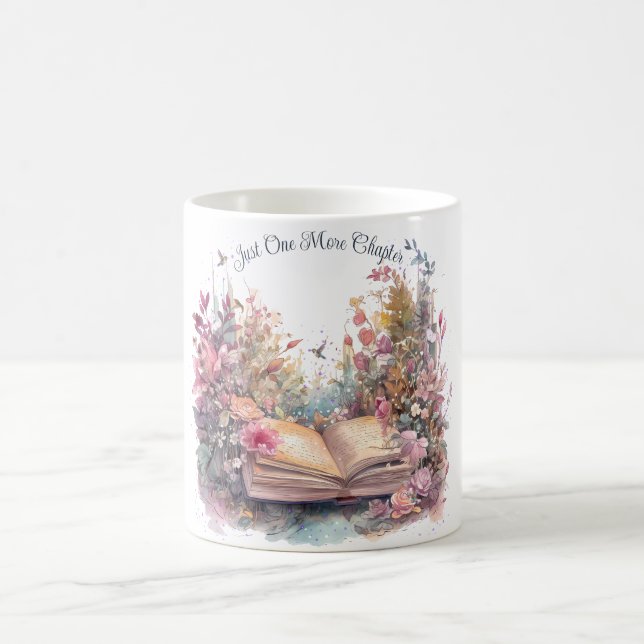 Caneca De Café Mais Um Capítulo - Amante de Livros (Centro)
