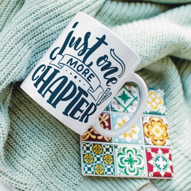 Caneca De Café Mais Um Livro De Capítulo Lendo Mug (Criador carregado)