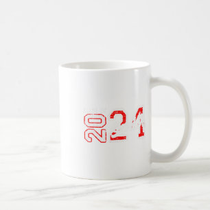Caneca De Café Mais velho 2024 Classe De Mais velho 2024 Graduaçã
