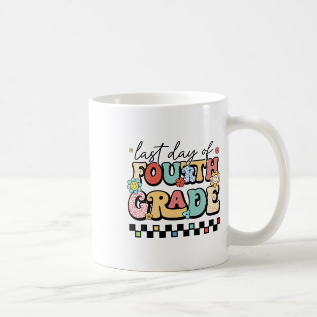 Caneca De Café Mais velho 2024 Gr Para Crianças Do Quarto Grau (Direita)