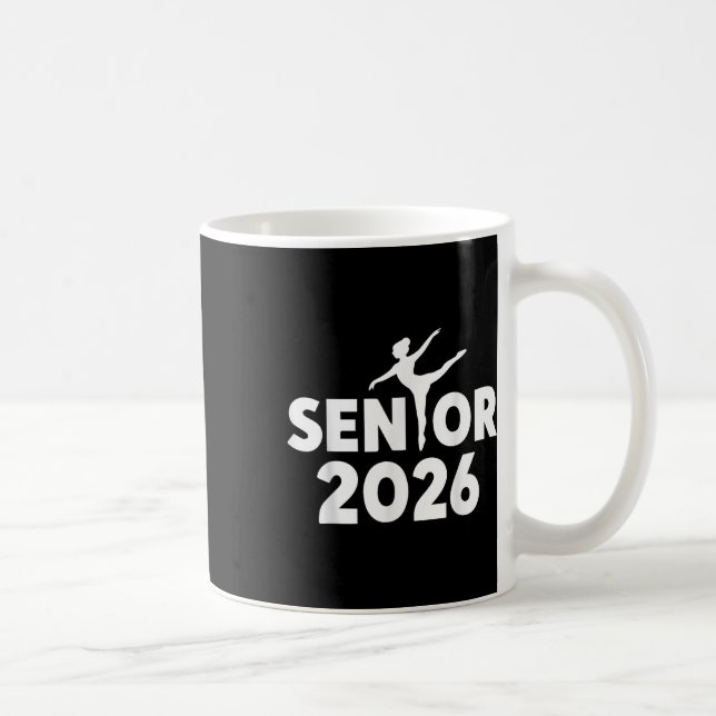 Caneca De Café Mais velho 2026 Dance Team Cl Do Formando 2026 De  (Direita)