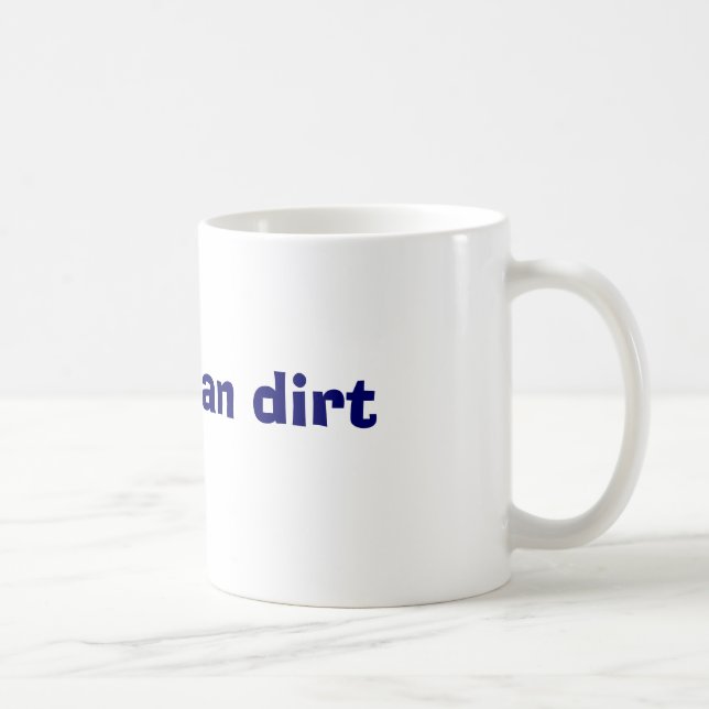 Caneca De Café Mais velho do que a sujeira (Direita)