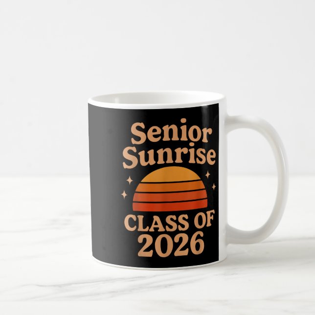 Caneca De Café Mais velho Sunrise 2026 12 1.o Grau (Direita)