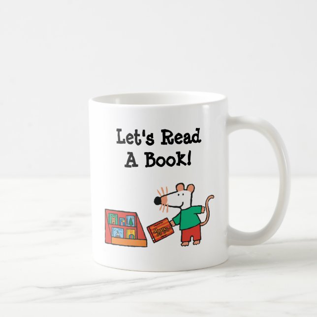 Caneca De Café Maisy com Livros de Biblioteca (Direita)
