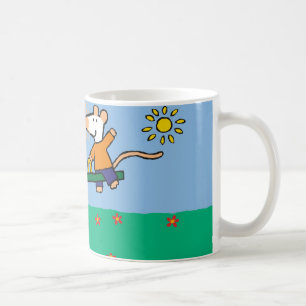 Caneca De Café Maisy e balanço Dotty no campo de jogos