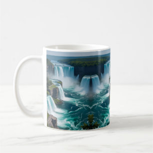 Caneca De Café "Majestade da Natureza nas Mãos - Niágara"